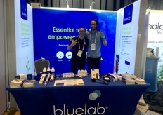 Sasha Kotlar from Indicated Technology and Tua Waaka from Bluelab corporation Ltd.